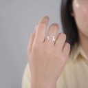 Bague femme chien D2876 3