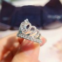 Bague femme couronne 2