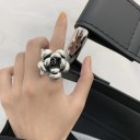 Bague femme fleur 4