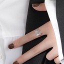 Bague femme papillon 2 pcs 6