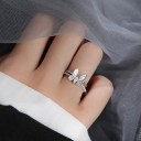 Bague femme papillon 2 pcs 7