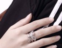 Bague femme papillon D1012 2
