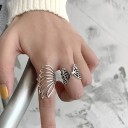 Bague femme papillon 2