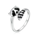 Bague femme raton laveur 1