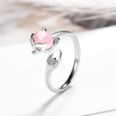 Bague femme renard 6