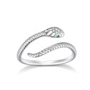 Bague femme serpent D1896 7