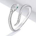 Bague femme serpent D1896 4