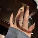 Bague femme serpent D2413 5