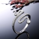 Bague femme serpent D2519 4