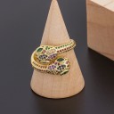 Bague femme serpent D2839 4