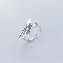Bague femme zip 1