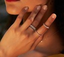 Bague florale pour femmes 3