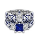 Bague pour femme 2 pcs D1152 4