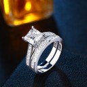 Bague pour femme 2 pcs D2296 5