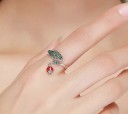 Bague pour femme avec coccinelle 5