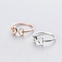Bague pour femme avec cœur D2067 4