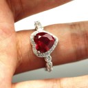 Bague pour femme avec cœur D909 4