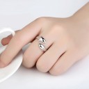Bague pour femme avec des dauphins 6