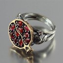 Bague pour femme avec grenade 1