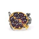 Bague pour femme avec grenade 3