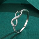 Bague pour femme avec infini D1552 2