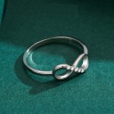 Bague pour femme avec infini D1552 3