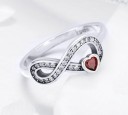 Bague pour femme avec l'infini D1441 1