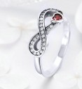 Bague pour femme avec l'infini D1441 2
