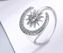 Bague pour femme avec lune D1991 2