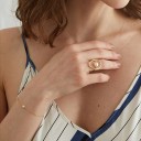 Bague pour femme avec perle 6