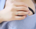 Bague pour femme avec taille ajustable - FEUILLE 4