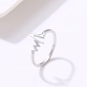Bague pour femme avec un battement de cœur 6