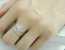 Bague pour femme avec un trèfle D2008 6