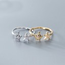 Bague pour femme avec une tortue 2