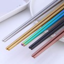 Baguettes de table en acier inoxydable 6