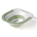 Baignoire de toilette pliable Sitz Bath pour femmes enceintes soins post-partum lavabo pour patients hémorroïdaires sans rinçage 39×35×12,5cm PP TPE 2