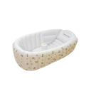 Baignoire gonflable pour enfants avec motif de lapin, 90 × 55 × 30 cm, matériau PVC, couleur blanche, pour le bain des bébés à la maison et en voyage 4