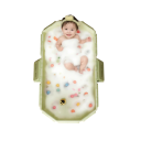 Baignoire pliable portable Baignoire de voyage légère pour adultes et enfants Baignoire facile à transporter et à ranger pour un usage 5