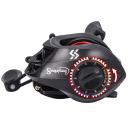 Baitcastingový naviják pro levou ruku s magnetickou brzdou 0-9 Převod 7,2:1 Brzdná síla 8 kg Hliníková cívka 13 x 11 x 4,8 cm na rybaření 2