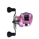 Baitcastingový rybářský naviják pro levou ruku s 10+1 ložisky Převod 5,6:1 Brzdná síla 4,5 kg Zvuková signalizace záběru na přívlač 1