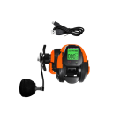 Baitcastingový rybářský naviják pro levou ruku s elektronickým počítadlem vlasce Převod 7,2:1 Brzda 10 kg 110 x 85 x 77 mm na rybaření 1