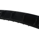 Bakre stötfångardiffusor med avgasrör 158 cm av ABS-plast, blank svart, för Mercedes-Benz A-klass W176 AMG Line och A45 2012–2018 12