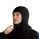 Balaclava de fleece resistente ao vento para proteção em clima frio Algodão poliéster Balaclava universal para atividades ao ar livre 3