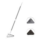 Balai serpillère triangulaire professionnel rotatif à 360°, manche télescopique de 200 cm, nettoyage à sec et humide, housse lavable pour plafonds 1