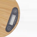 Balança de cozinha com superfície em bambu C274 6