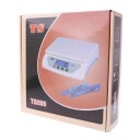 Balança de cozinha digital 30 kg 22 × 23 × 6 cm ecrã LCD Grande superfície de pesagem Balança precisa para alimentos, pacotes e ingredientes de cozinha 4