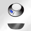 Balance de cuisine avec bol en acier inoxydable 4