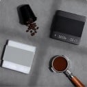 Balance de cuisine numérique pour café 0,3–2 kg 124 × 124 × 22 mm 325 g avec chronomètre rechargeable USB-C balance barista précise 3