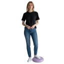 Balanserande yogamatta 34 x 4,5 cm med massageribbor och cirkulära spår för balans träning, pilates och styrketräning av kroppens kärna 10