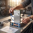 Balanziertes BMS-Modul JNFN S Bluetooth 4S 170 A Spitze 425 A Für Li-ion LiFePO4 LTO und Na-ion Silber Für E-Bikes und E-Scooter 4